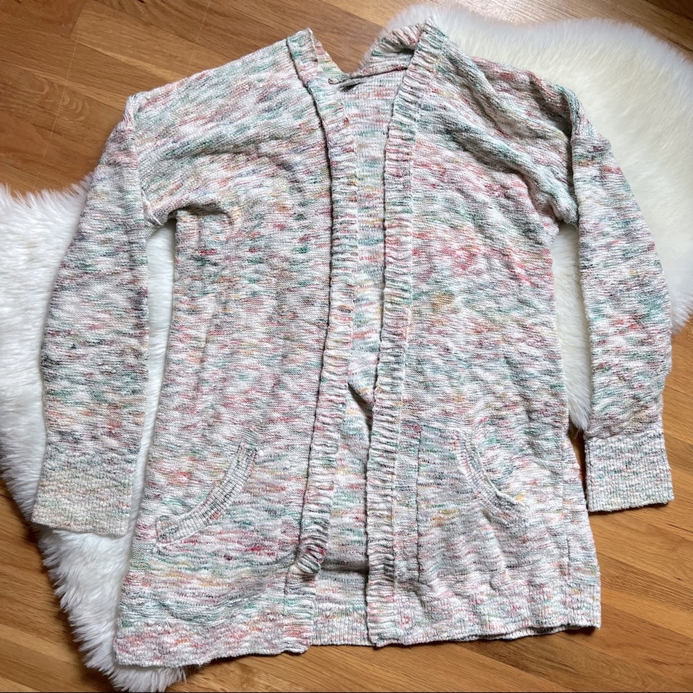 ☾ ECOTE multicolor cardigan